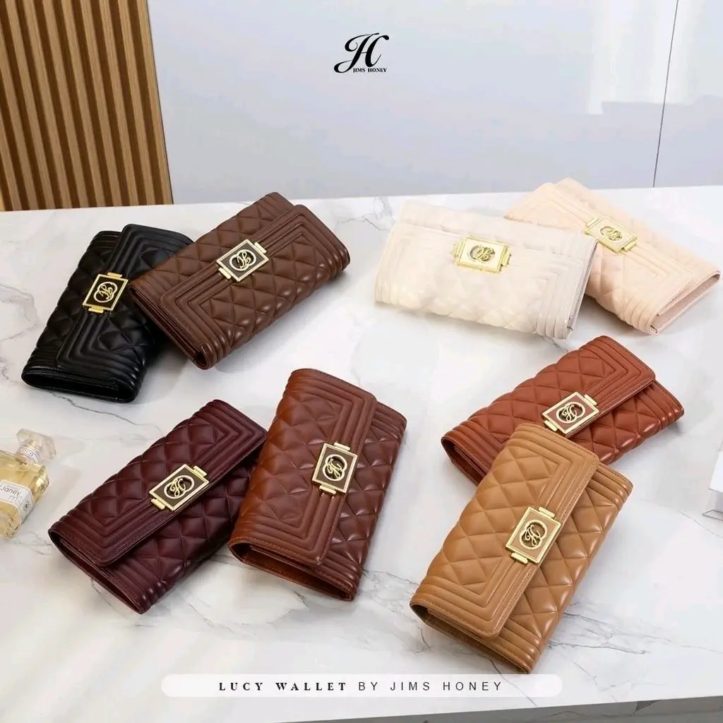 Jims Honey Lucy Wallet Dompet Panjang Wanita Cewek Import Murah