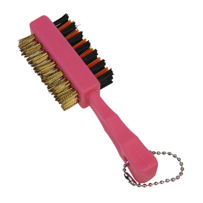 Golf Club Brush Professional Double Sided Portable Multipurpose Cleaner Brush for Father's Day Enthusiast Men Outdoor Training 8