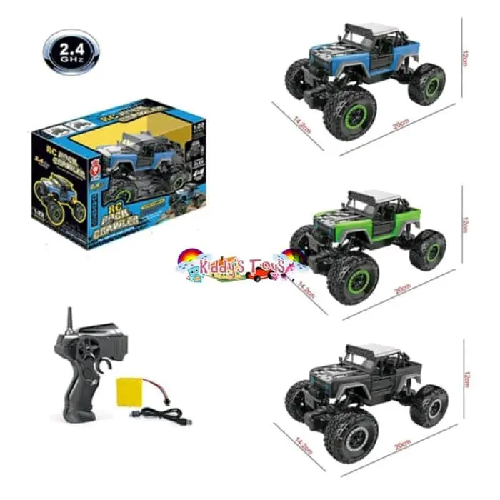 [Ninetoys]Mobil remote control 2.4ghz skala 1:20 RC Jeep offroad bisa main bareng