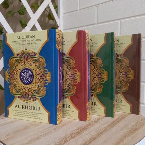 Best Seller Al Qur'an Al Khobir A5 Trasnliterasi Perkata Dan Terjemah Tanda Waqof Ibtida Quran 1