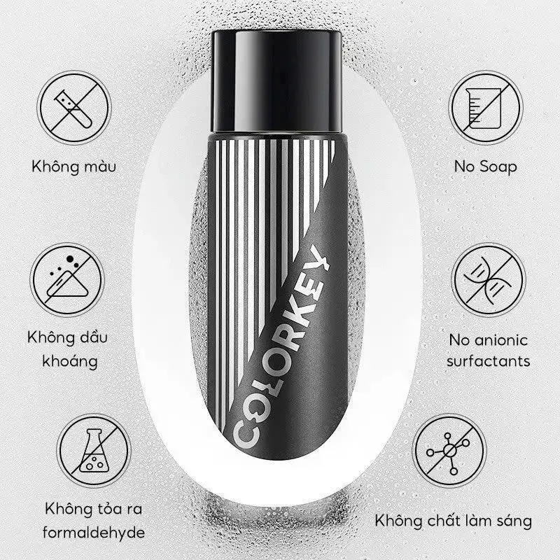 Xịt Khóa nền Trang Điểm COLORKEY Tia Sương Mềm Mại Dưỡng Ẩm Kiềm Dầu Chống Thấm Nước 100ml 3