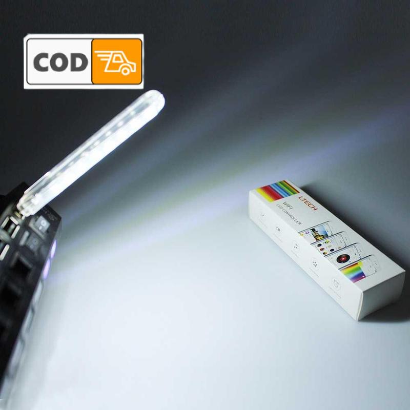 Product Introduction of Lampu Baca USB 8 LED Strip Portable 12W 5V Putih Cool White Terang Senter Darurat Emergency 37
