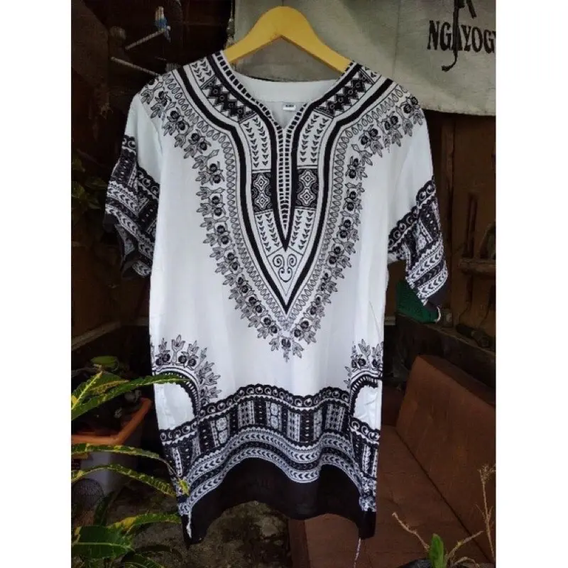 KAOS ETNIK DASHIKI BAJU BATIK Pengrajin BALI UJE JEPRI 6
