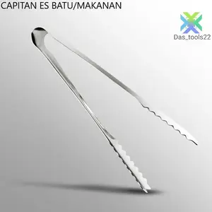 DAS Capitan es batu/ penjepit es batu / penjepit makanan/Capitan es/ jepitan/ capitan buaya GORENGAN