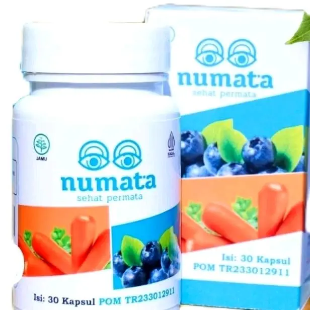 NUMATA Kapsul Herbal Atasi Mata Minus Dan Katarak Halal