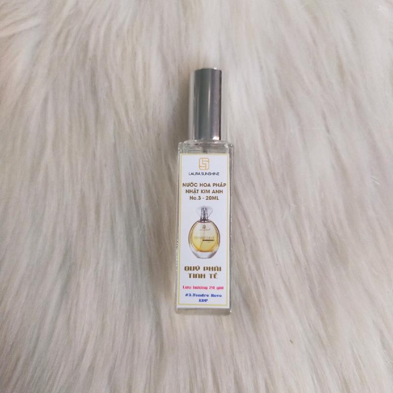 Nước hoa pháp Nhật Kim Anh #03 mẩu chiết 20ml Xịt Thơm