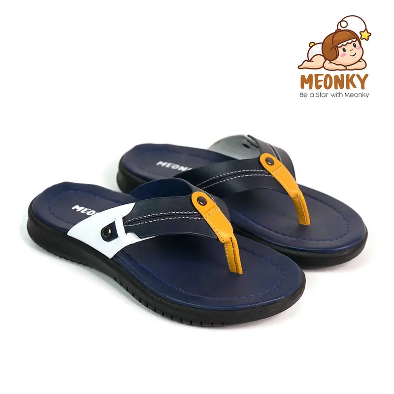 Sandal Anak Laki Laki Sendal Japit Anak Cowok Original Meonky SB - 11 Cocok Untuk Bermain Sekolah Pesta anak kecil  Gratis Ongkir Ke seluruh Indonesia Kaki Fashion Sd 4