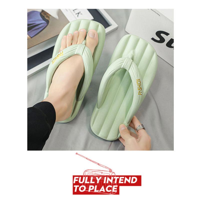 Product Introduction of Men Wear 2024 Hot Super Soft Thick Sole Anti-slip Anti-odor Lightweight Outdoor Home Clip-on Slippers 22