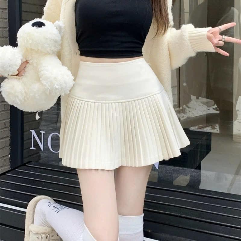  CFV - Chân váy thiết kế cạp cao chất dạ mềm ấm áp phối đồ thu đông cho nữ - CV30 Women 