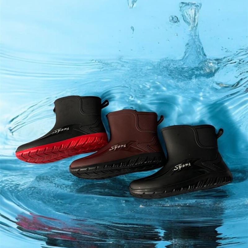 [ Ủng ngắn qua mắt cá chân Nam ] Ủng đi mưa , chống trơn trượt , chống nước Vĩnh Ký ( VK ) size 38-43 , ủng ngắn , ủng làm vườn