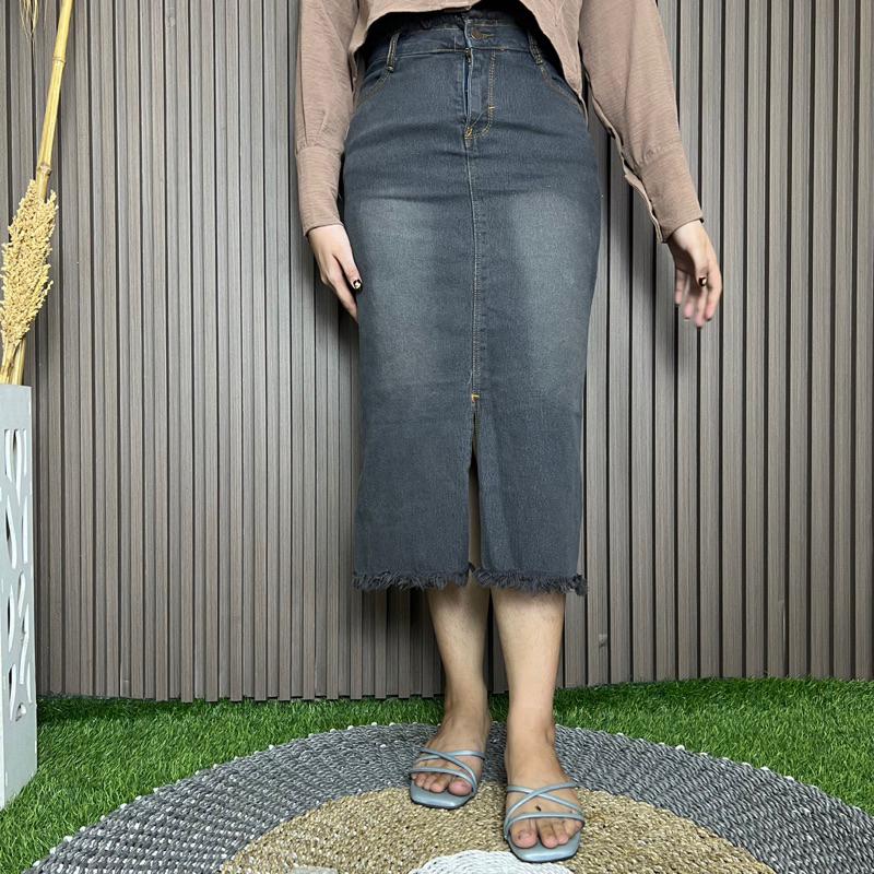 Rok Jeans Skirt Rawis Jennie 0