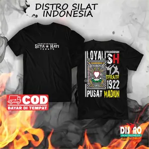 KAOS PSHT  1922 | BAHAN Katun Nyaman