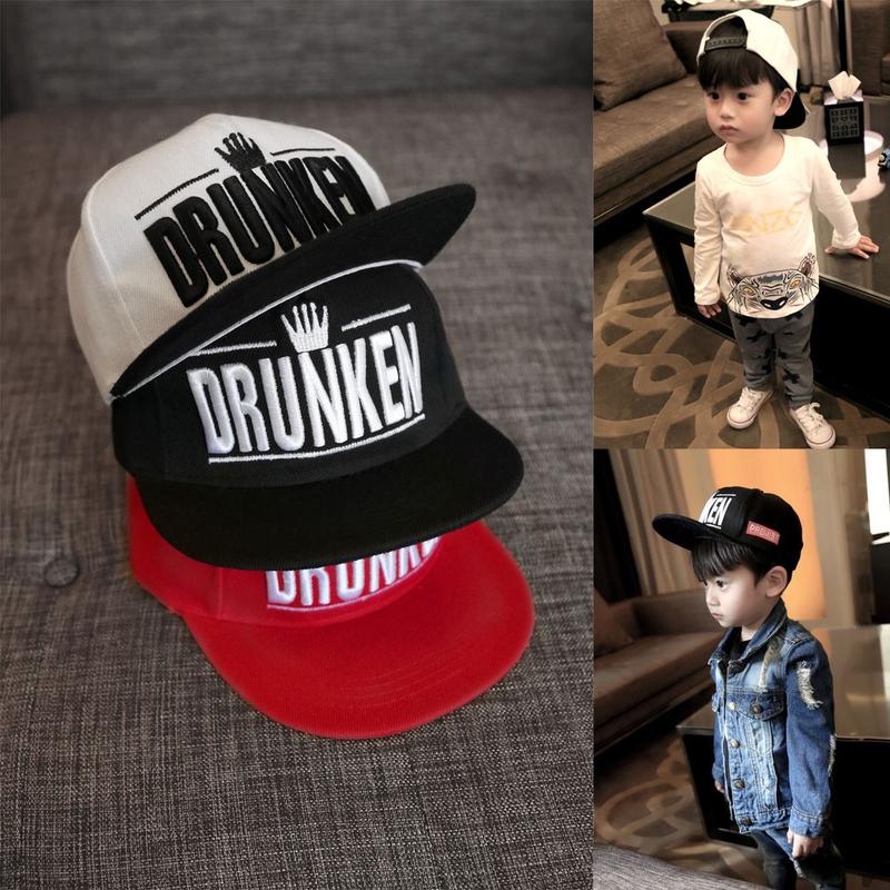 Mũ lưỡi trai cho bé trai,bé gái nón hiphop thêu chữ BRO BOMR cá tính 6