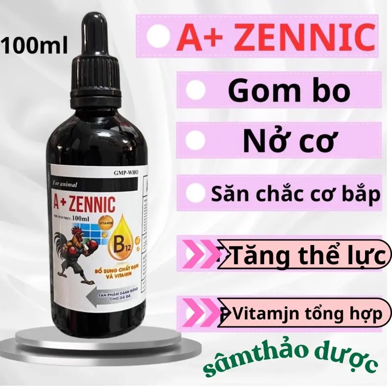 Nhỏ Nuôi Cấp Tốc Dành Riêng Cho Gà , 100ml Thế Hệ Mới Nhanh Siêu Bo