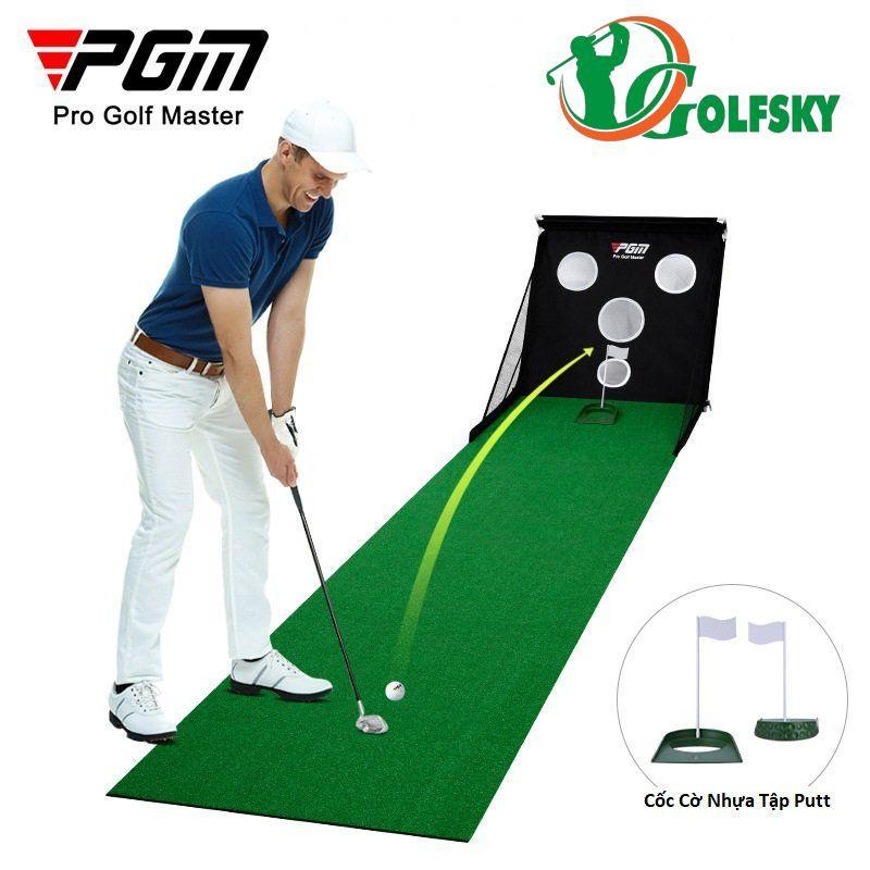 Thảm tập Putting kết hợp tập Chipping golf PGM. Thảm Putting, Thảm Chipping Cao Su Sport Thể Dục