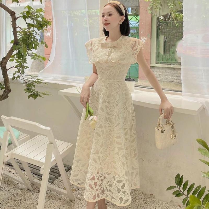 Đầm cánh tiên ren cao cấp SL 7