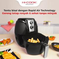 Gambar Hi-Cook Air Fryer AF-3.2L, Teknologi Rapid Air, Kapasitas 3.2L, Anti Lengket dari Hi Cook Indonesia Kota Administrasi Jakarta Barat 5 Tokopedia