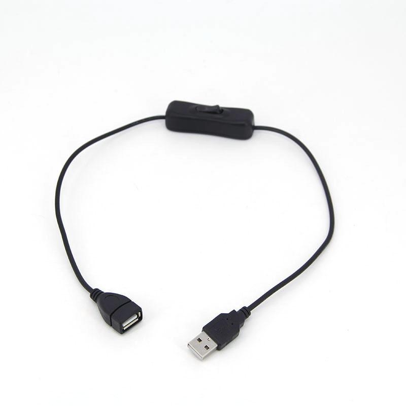 Product Introduction of USB2.0 A Male to A Female Extension power charging extension 304 Switch button ON OFF Cable  SGB2 67