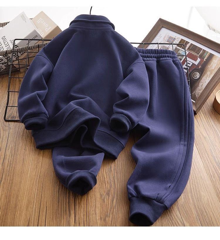 Product Introduction of Bộ Đồ Bé Trai, Quần Áo Trẻ Em, Bộ Hai Mảnh, Bộ Đồ Quần Áo Thể Thao, Dáng Rộng Vừa Vặn, Áo Khoác Đẹp Trai, Thích Hợp Cho Mùa Xuân Và Mùa Thu, Hàng Mới Về Năm 2024 17