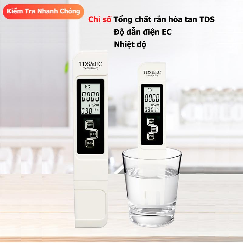 Bút Đo TDS EC Kiểm tra chất lượng nước, Độ chính xác cao, Dễ dàng sử dụng và bảo quản - Avtrend store 1