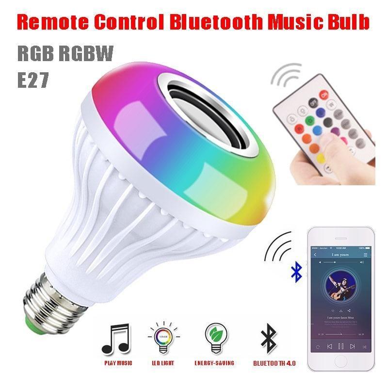 Loa bóng đèn LED Bluetooth mới, đa chức năng, di động thông minh, đèn nhạc RGB…