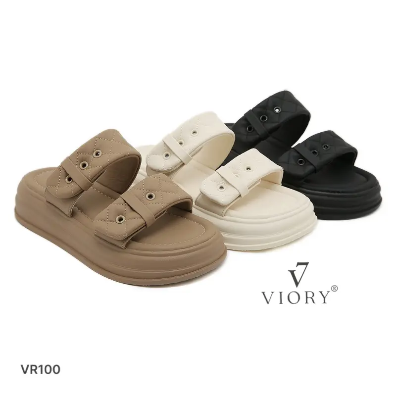 VIORY Sandal Strap Shoes #VR100 Wanita Sendal