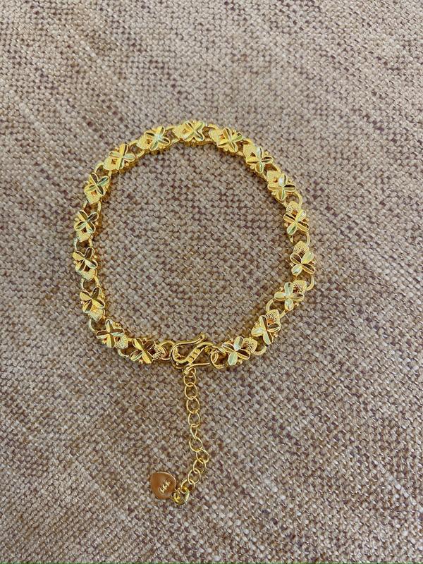 Lắc tay long phụng có dập hiệu 999, phụ kiện women Hoa 2