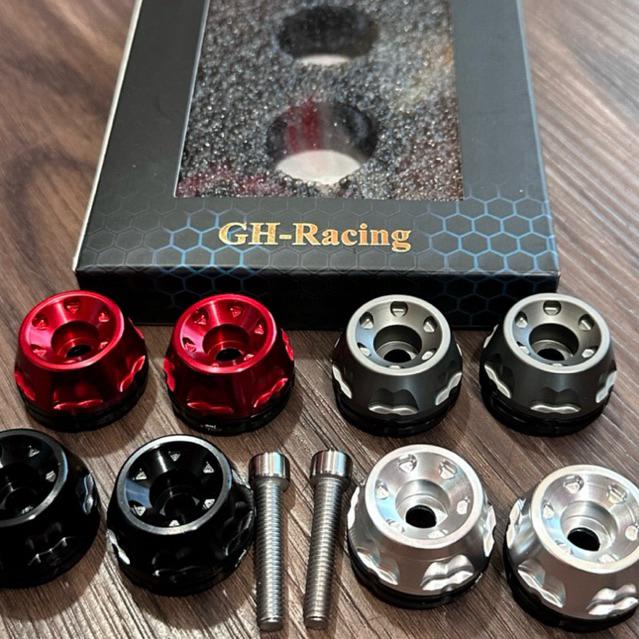 Gù nhôm CNC GH Racing mẫu V2 ( Sơn Q1)