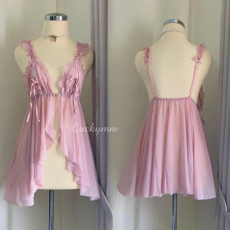 Product Introduction of Luckymm Dress Sleepwear Bahan Nilon Premium 227 0