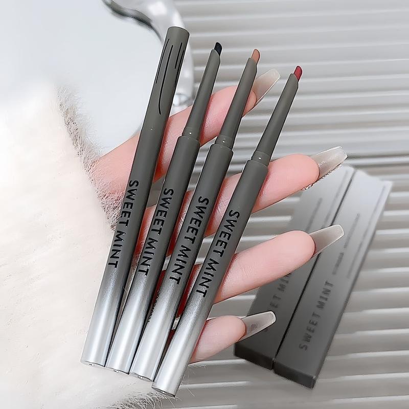 Product Introduction of SWEET MINT Machete Eyeliner Pen Long lasting Waterproof Sweatproof Not easy to smudge Outline down to shadow aegyo sal pen Lipliner Makeup Cosmetic 8
