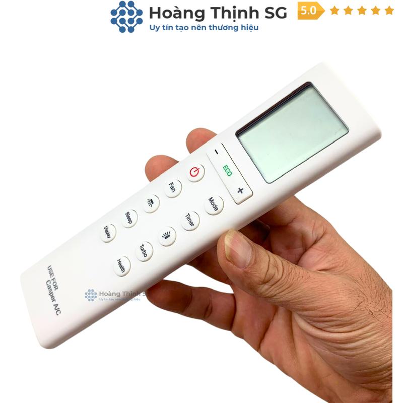 Product Introduction of Điều khiển điều hòa CASPER mã 02, remote máy lạnh CASPER - Tặng kèm pin 20