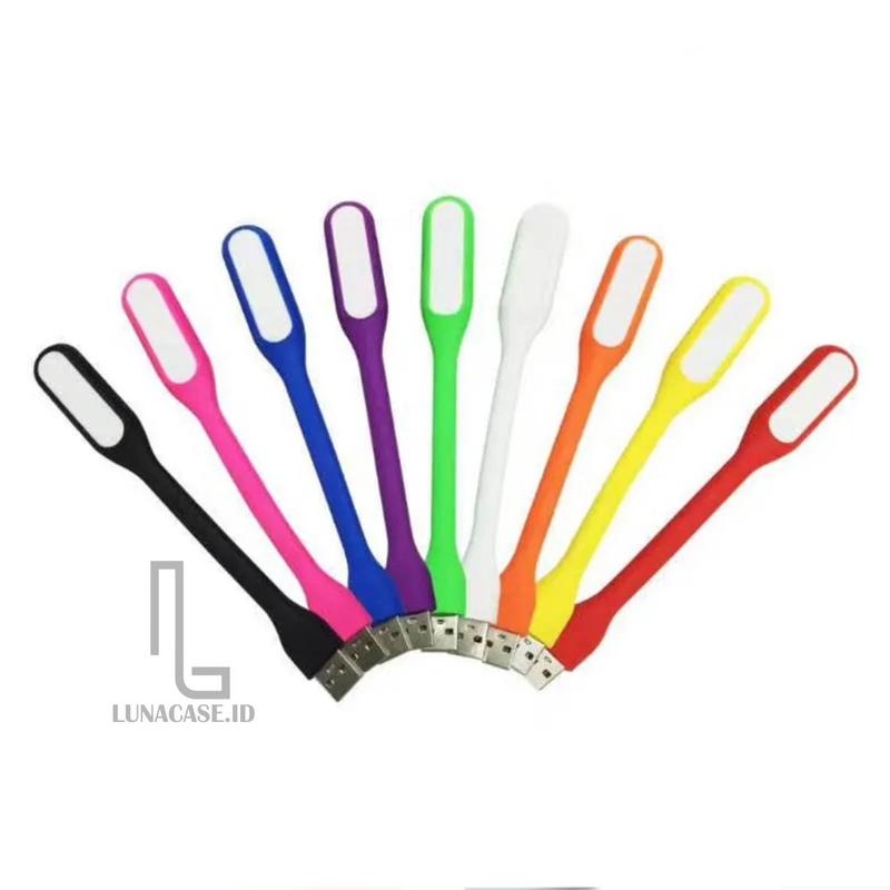 Lampu LED Flexibel USB Model Sikat Gigi Warna Warni Random 0