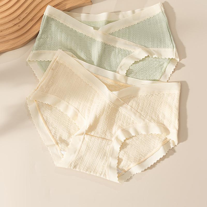 Quần Lót Bà Bầu Ôm Bụng Hình Chữ V - Chất Liệu Cotton Mềm Mại, Nâng Đỡ Bụng Từ Tháng Thứ 4, Không Hằn DaVận Chuyển Trong Vòng 24 Giờ 0