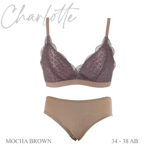 High Quality Push up Bh Bra set Charlotte-11 34AB-38AB