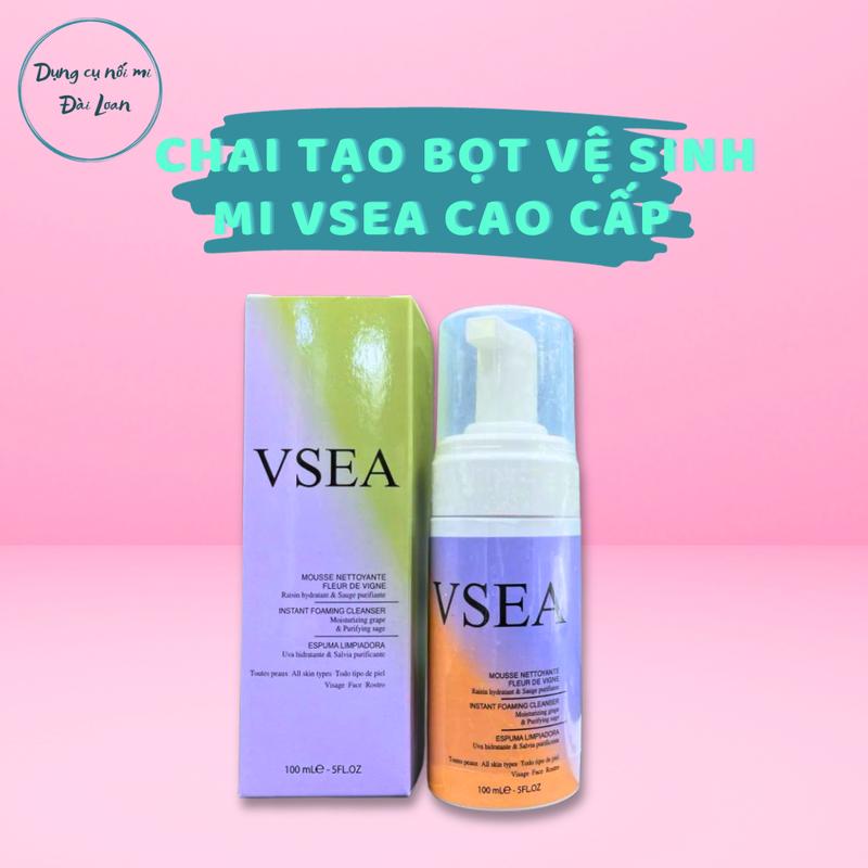 Chai Tạo Bọt Vệ Sinh Mi VSEA Cao Cấp 100ml - Dụng Cụ Nối Mi - Nước Tẩy Trang Cosmetic Mỹ Phẩm