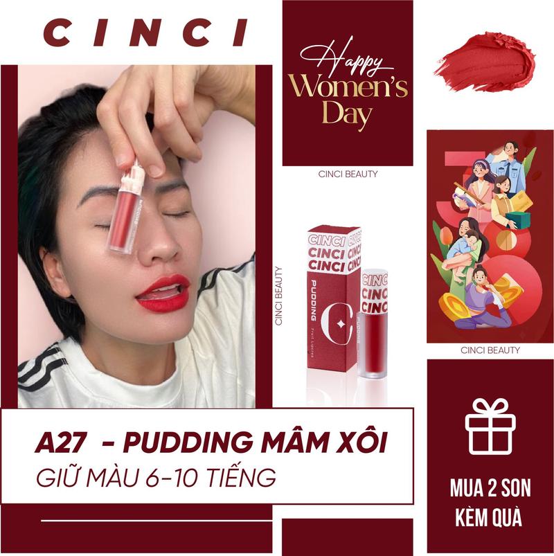 Product Introduction of [DVMC] COMBO 2 SON PUDDING + 1 SERUM CHỐNG NẮNG - MỪNG NGÀY QUỐC TẾ 08/03 10