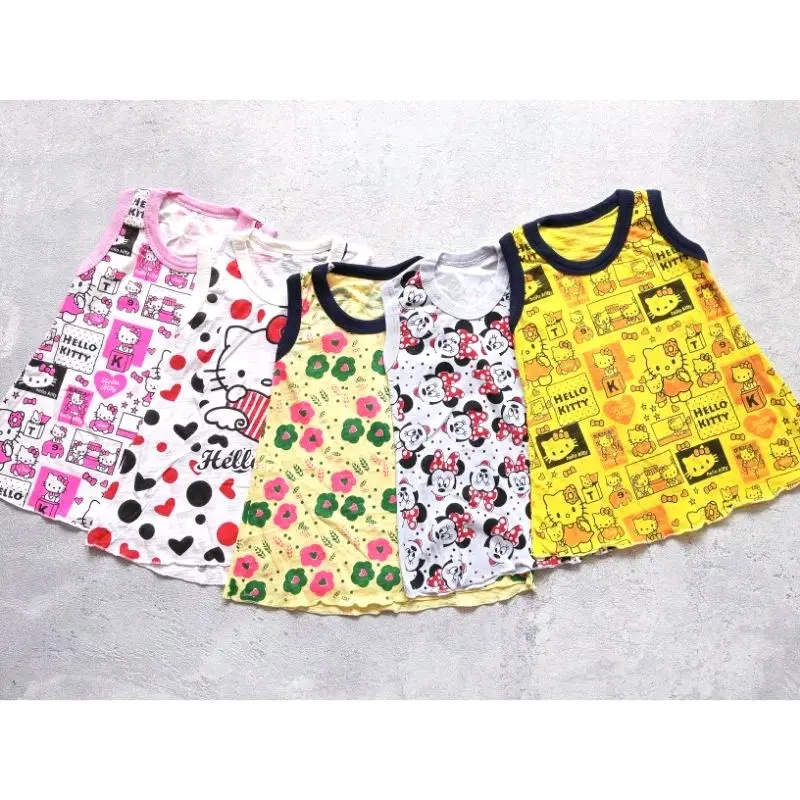 PAKET HEMAT ISI 3 DASTER ANAK PEREMPUAN YUKENSI 0-5 TAHUN baju bayi kutung 1