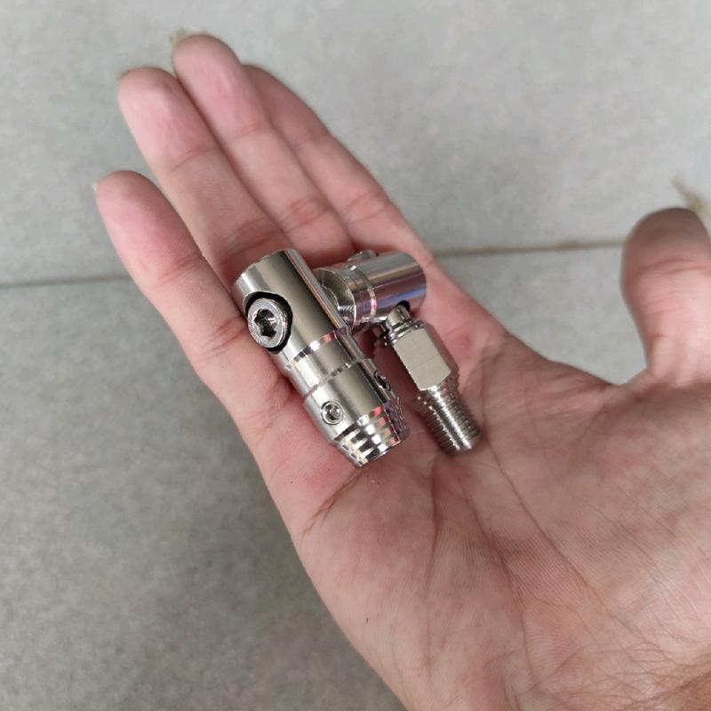 chân kính salaya xoay 360 gắn cho các dòng xe Phụ Kiện Inox Phụ Tùng 8