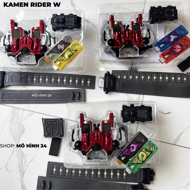 Đồ chơi thắt lưng Kamen Rider W driver kèm memory Siêu nhân hiệp sĩ mặt nạ DX Bootleg China đai lưng kamenrider cylone dồ chơi nhân vật