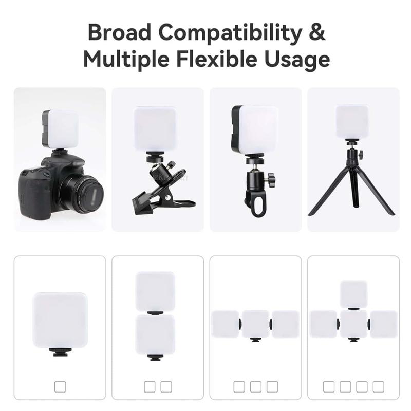 Product Introduction of Portable LED Selfie Light, Clip-on Smartphone Fill Lights, Adjustable & Practical Cellphone Accessories for Selfie, Live Streaming, Vlogging, Makeup 2