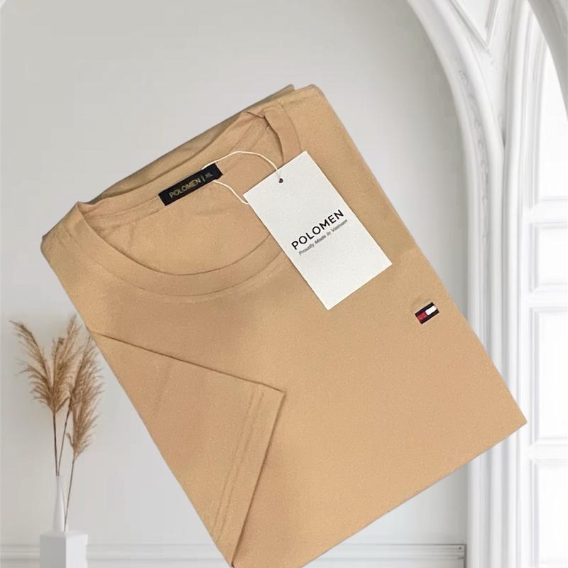 ￼Áo thun nam cổ tròn POLOMEN vải cotton 100% với nhiều màu mới trẻ trung. thanh lịch. 5