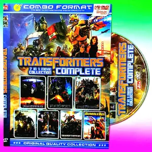 KASET DVD KOLEKSI TRANSFORMERS COMPLETE - KASET DVD FILM TRANSFORMERS KOMPLIT