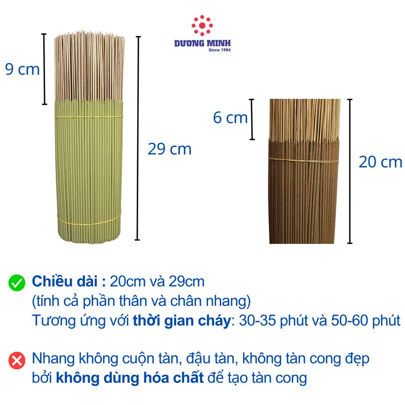 Nhang bồ kết tự nhiên Dương Minh - Thành phần Organic - Nhang khử khuẩn, thắp cúng, đuổi muỗi, xông nhà 3