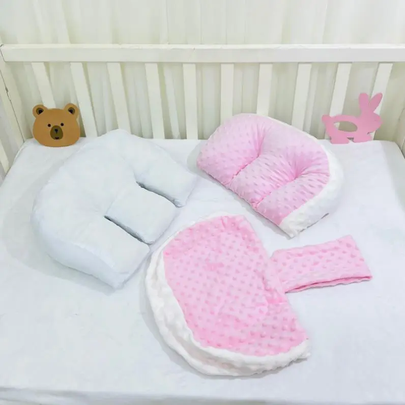 Gối bầu cánh tiên cao cấp vải nhung Hàn Quốc giảm đau lưng cho mẹ bầu 8