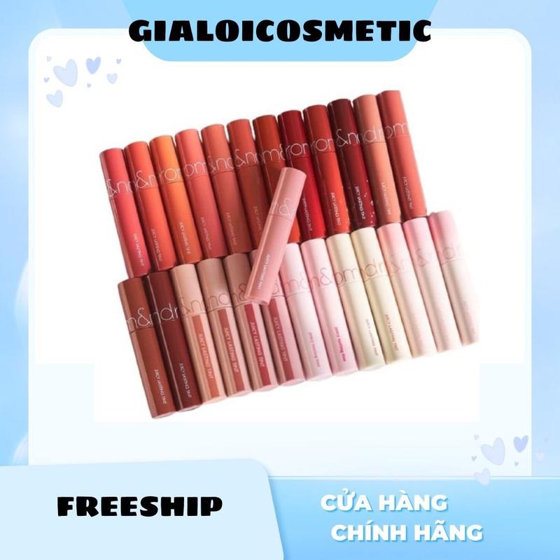 Son Môi Tint Bóng Hàn Quốc Romand Juicy Lasting Tint 5.5g Trang Điểm Lip Tint