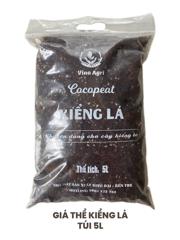 Túi 5L Giá thể trồng kiểng lá đã qua xử lý  - Giá thể trồng cây chất lượng cao - TL0011 | Độc quyền Family Garden 5