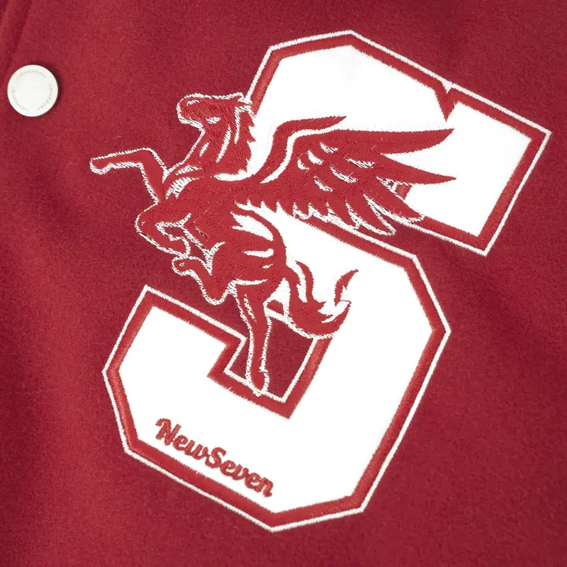 [XẢ KHO] Áo Khoác Varsity NEWSEVEN Mythical Steed Varsity AKVS.399 6