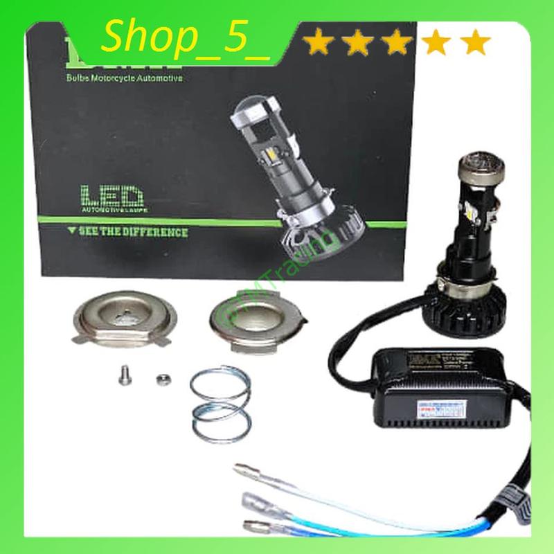  Đèn Pha Led Bi Cầu Lắp Choá Nhỏ BMA M8c 40W M5 12V DC Lắp Dream,Wave A,Wave Nhỏ SH Mode Future Và Nhiều Dòng Xe 