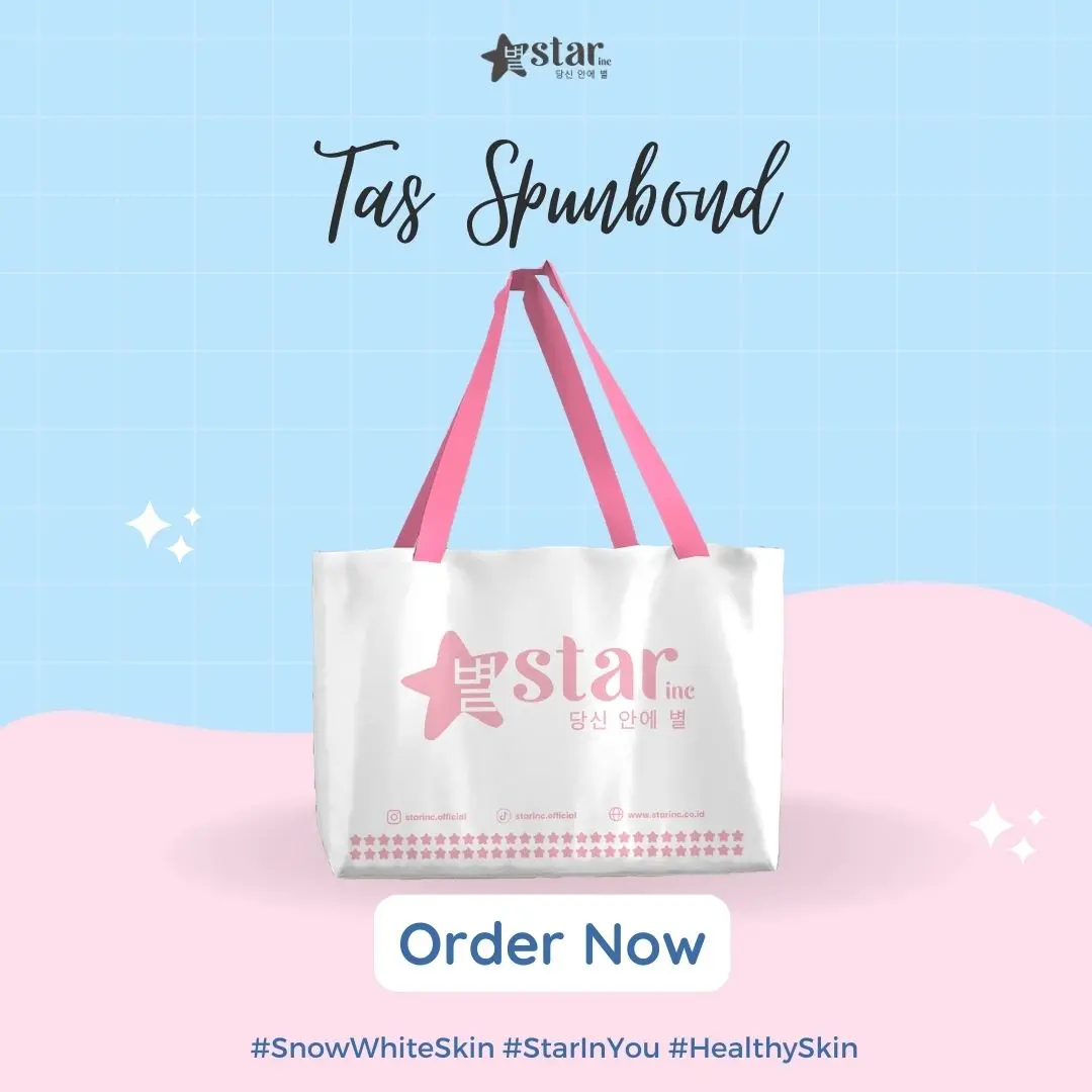 STAR INC - Tas Spunbond ( Pink ) Goodie Belanja