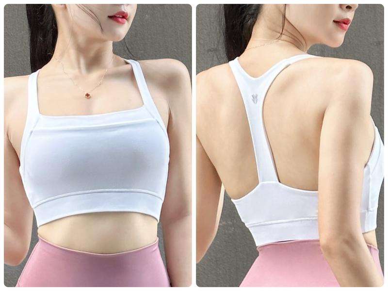 Áo Bra Tập Thể Thao Nữ F.2.1 Trơn Kiểu Đơn Giản Tôn Dáng